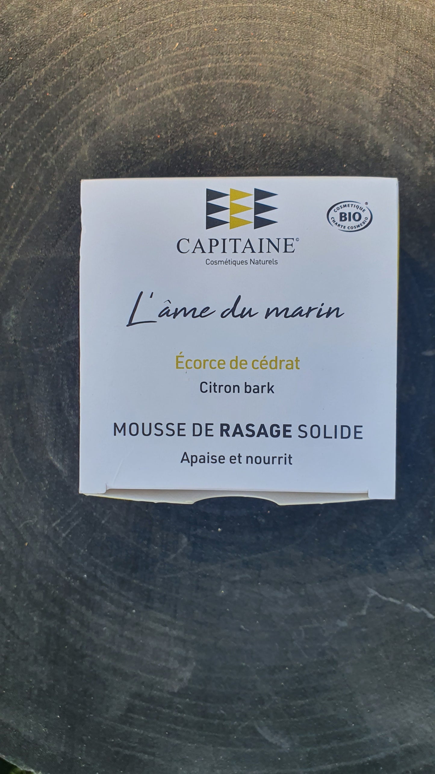 Mousse de rasage solide - l'âme du marin