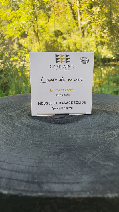 Mousse de rasage solide - l'âme du marin