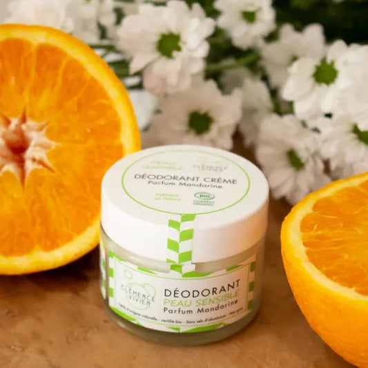 Déodorant crème - Mandarine - Clémence et Vivien