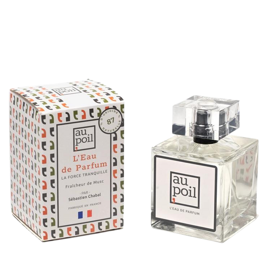 Eau de parfum - La force tranquille - Bois de cèdre - Vétiver - Mucs - 100ml