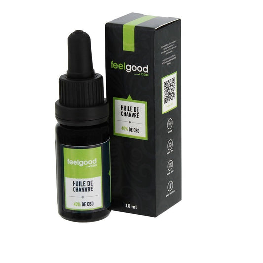 Huile de chanvre 40% CBD 10ml Feelgood