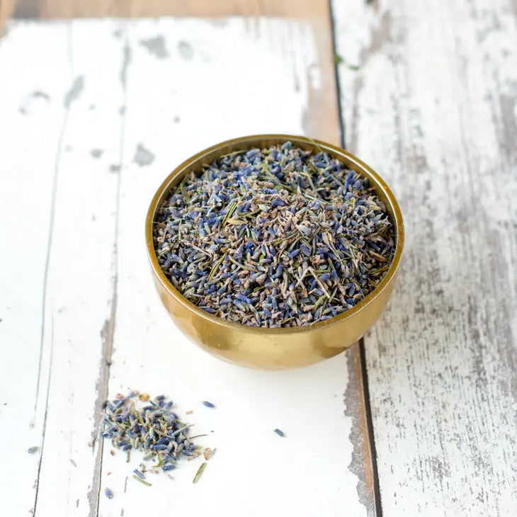 Organic Lavender Soothing Relax flower infusion 25g - bulk - Happy Plants