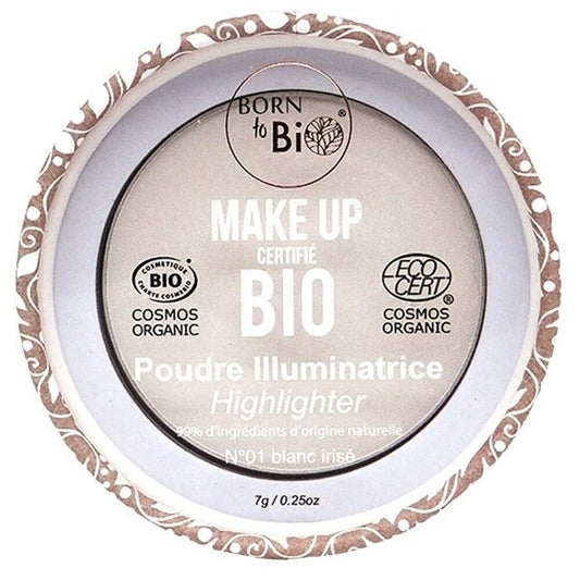 Poudre Illuminatrice Blanc Irisé par Born to Bio