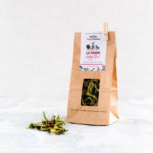 Tisane Happy Noël par Happy Plantes - Sachet 30g ou infusettes (12)